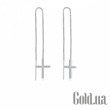 Серьги с подвесками Silvex925 Серьги с подвесками Silvex925