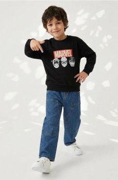 Світшот Marvel - чорний