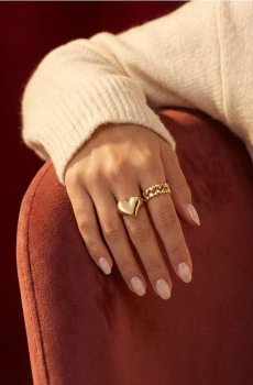 Каблучки, 2 шт. - золотий