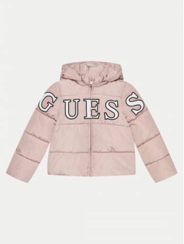 Guess Пуховик J4BL26 WB240 Рожевий Relaxed Fit Guess Пуховик J4BL26 WB240 Рожевий Relaxed Fit