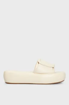 Женские бежевые слайдеры Бежевый 36 Arezzo A1255900010005U