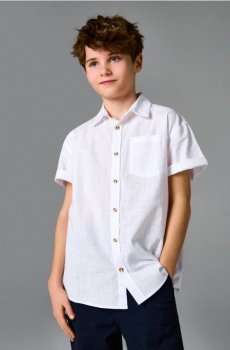 Бавовняна сорочка - білий