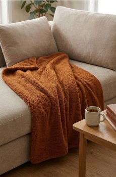 Покривало - золотисто-коричневий