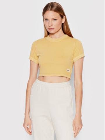Reebok Футболка Natural Dye HK4969 Жовтий Slim Fit Reebok Футболка Natural Dye HK4969 Жовтий Slim Fit