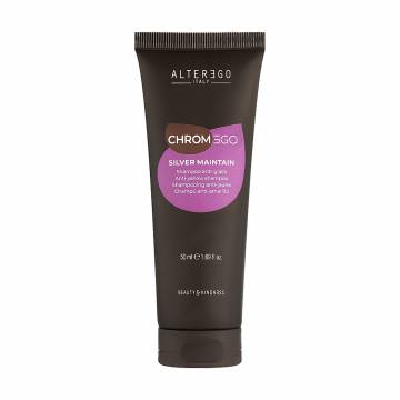 Шампунь Alter Ego ChromEgo Silver Maintain Shampoo для светлых и седых волос, 50 мл Шампунь Alter Ego ChromEgo Silver Maintain Shampoo для светлых и седых волос, 50 мл