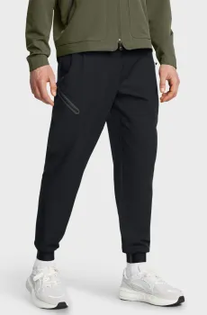 Мужские черные спортивные брюки UA Unstoppable Woven Jogger Черный XL Under Armour 1388823-001
