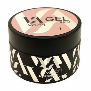 Гель для наращивания ногтей Valeri Builder Gel 01 Nude, 30 мл Гель для наращивания ногтей Valeri Builder Gel 01 Nude, 30 мл