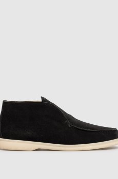 Черные замшевые дезерты Open Walk