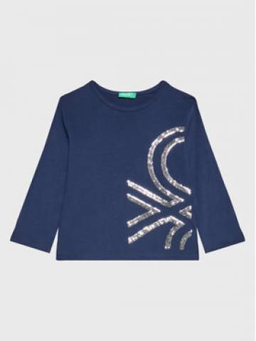 United Colors Of Benetton Блузка 3ATNC108H Cиній Regular Fit United Colors Of Benetton Блузка 3ATNC108H Cиній Regular Fit