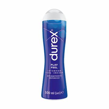 Интимный гель-смазка Durex Play Feel для дополнительного увлажнения (лубрикант), 100 мл Интимный гель-смазка Durex Play Feel для дополнительного увлажнения (лубрикант), 100 мл