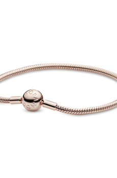 Браслет ланцюжковий з покриттям 14K рожевим золотом