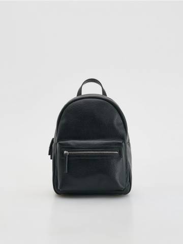 Reserved - Рюкзак зі штучної шкіри - чорний - 612FC-99X
