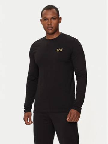 EA7 Emporio Armani Longsleeve 8NPT28 PJVQZ 0208 Чорний Regular Fit EA7 Emporio Armani Longsleeve 8NPT28 PJVQZ 0208 Чорний Regular Fit