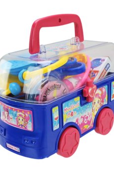 Детский игрушечный набор Shantou Jinxing Врач, в чемодане, от 3 лет, 10 элементов (6389Q)