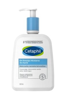 Очищающая мицеллярная эмульсия для лица Cetaphil EM Micellar Emulsion, 500 мл