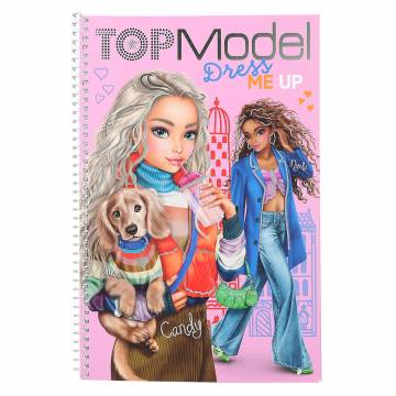 Книжка для розфарбовування Top Model Одягни мене (0412724) Книжка для розфарбовування Top Model Одягни мене (0412724)
