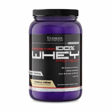 Протеин Ultimate Nutrition Prostar 100% Whey Protein Ваниль, в порошке, 907 г