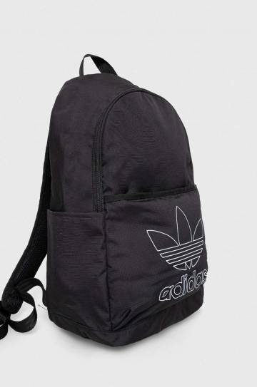 Рюкзак adidas Originals цвет чёрный маленький с принтом Рюкзак adidas Originals цвет чёрный маленький с принтом