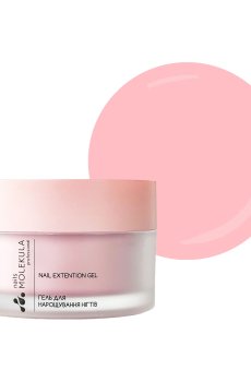 Гель для наращивания ногтей Nails Molekula Professional Builder Gel Mousse, MB204 Rose Bloom, 30 мл