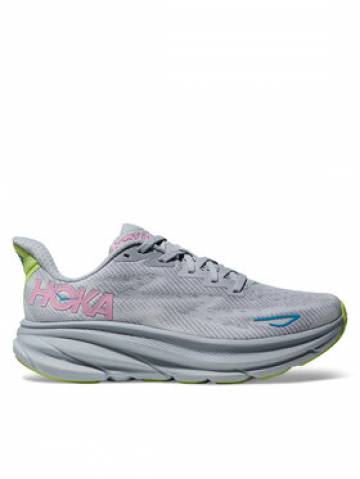 Hoka Взуття для бігу Clifton 9 Wide 1132211 Сірий Hoka Взуття для бігу Clifton 9 Wide 1132211 Сірий