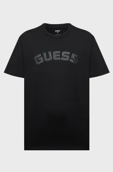 Мужская черная футболка Черный S Guess Z6BI04.K6534;JBLK
