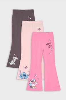 Легінси-кльош 3 pack Disney - різнобарвний
