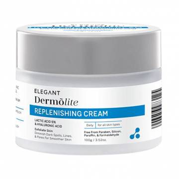 Восстанавливающий крем для лица Dermolite с молочной кислотой, мочевиной и гиалуроновой кислотой, 100 г