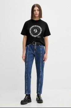 Хлопковая футболка Karl Lagerfeld Jeans