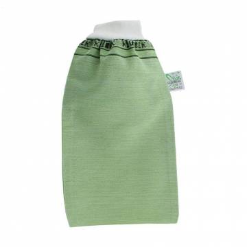 Перчатка Кессе Chystotil зеленая с манжетом, средний/мягкий пилинг