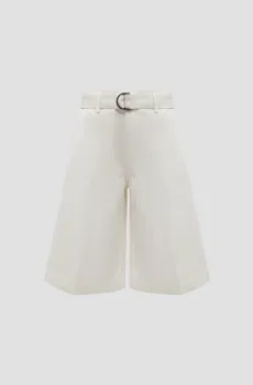 Женские белые шорты Белый 26 HUGO 50535348;101