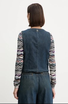 Джинсовый жилет Twinset