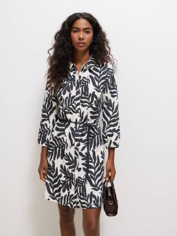 Mohito - Сукня міні з візерунком - чорний - 38