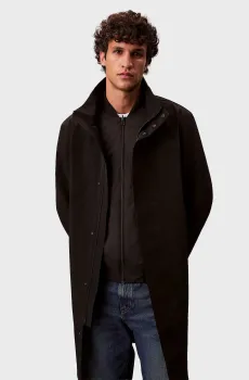 Мужская черная куртка 2в1 CITY Черный S Calvin Klein LV04LD518G