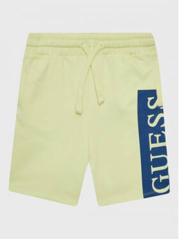 Guess Спортивні шорти L3GD03 KA6R0 Жовтий Relaxed Fit Guess Спортивні шорти L3GD03 KA6R0 Жовтий Relaxed Fit