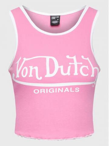 Von Dutch Топ Ashley 6231062 Рожевий Slim Fit Von Dutch Топ Ashley 6231062 Рожевий Slim Fit