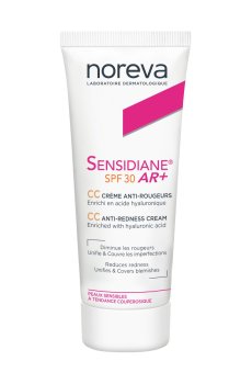 Уценка! СС-крем для лица Noreva Pharma Sensidiane AR+ CC Cream Claire Light SPF 30, 40 мл