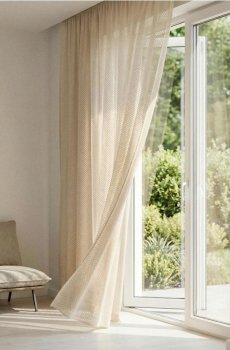 Блискуча завіса на стрічці - золотий