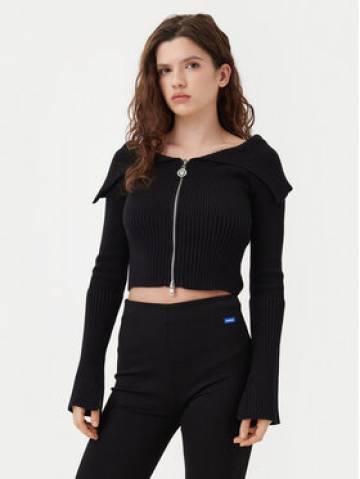 HUGO Кардиган 50532257 Чорний Regular Fit HUGO Кардиган 50532257 Чорний Regular Fit