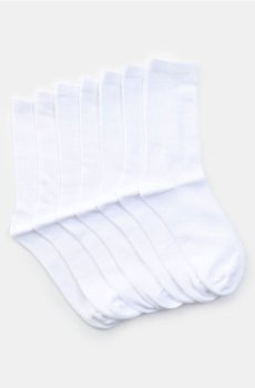 ребристі шкарпетки 7 pack - білий