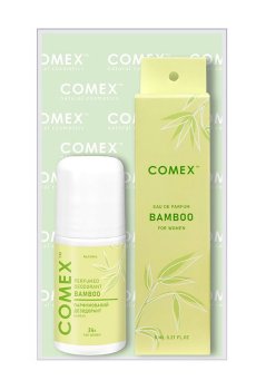 Подарочный набор для тела Comex Бамбук (дезодорант, 50 мл + парфюмированная вода женская, 8 мл)