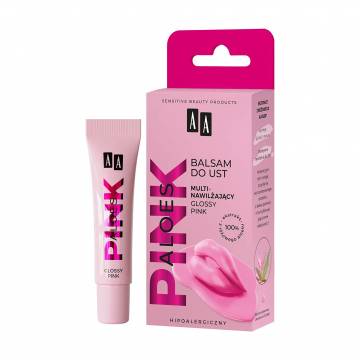 Мультиувлажняющий бальзам для губ AA Aloes Pink Multi-Moisturizing Lip Balm, 10 г Мультиувлажняющий бальзам для губ AA Aloes Pink Multi-Moisturizing Lip Balm, 10 г