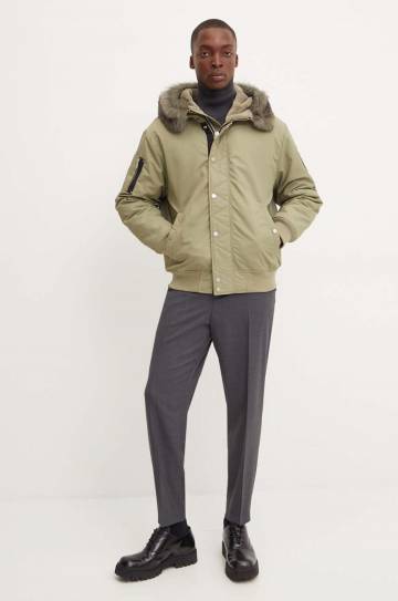 Куртка MOOSE KNUCKLES Denali мужская цвет зелёный зимняя M34MB027S Куртка MOOSE KNUCKLES Denali мужская цвет зелёный зимняя M34MB027S