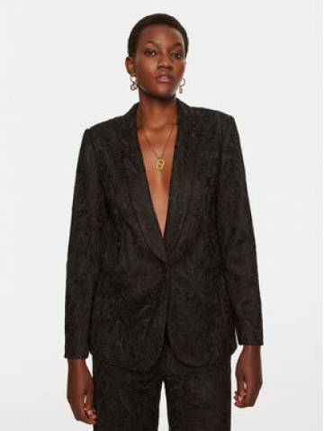 TWINSET Піджак 242TP2460 Чорний Straight Fit TWINSET Піджак 242TP2460 Чорний Straight Fit