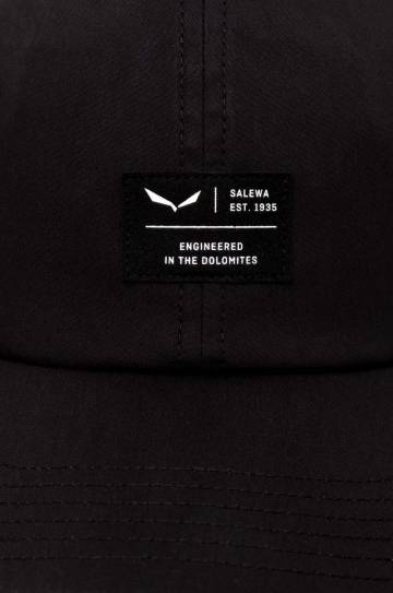 Кепка Salewa Fanes Light цвет чёрный с аппликацией Кепка Salewa Fanes Light цвет чёрный с аппликацией