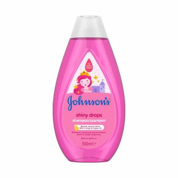 Детский шампунь для волос Johnsons baby Блестящие локоны, с капелькой арганового масла, 500 мл Детский шампунь для волос Johnsons baby Блестящие локоны, с капелькой арганового масла, 500 мл