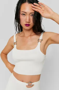 Женский белый топ Белый M Tally Weijl SPUVIDIANE