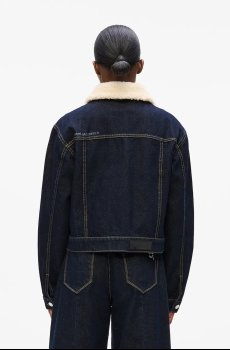 Хлопковая джинсовая куртка Karl Lagerfeld IKON