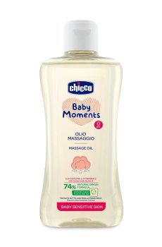 Детское масло для массажа Chicco без парабенов, 200 мл
