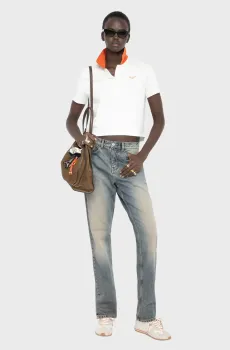 Женское белое поло Mirta Белый L ZADIG&VOLTAIRE JWTS02867_CREAM