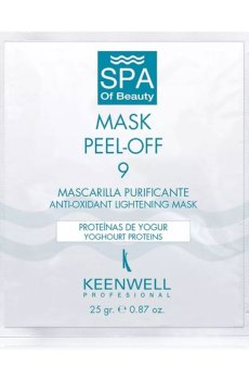 Очищающая СПА-маска 9 для лица Keenwell SPA Of Beauty Peel Off Face Mask, 25 г